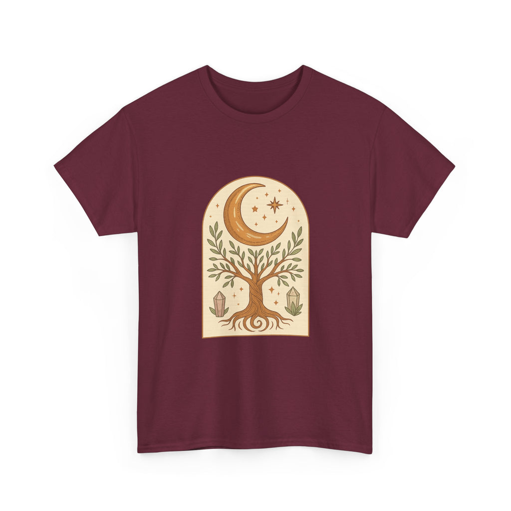 Boho Celestial Moon Tee – Mystic Nature Shirt | MysticBohoCo