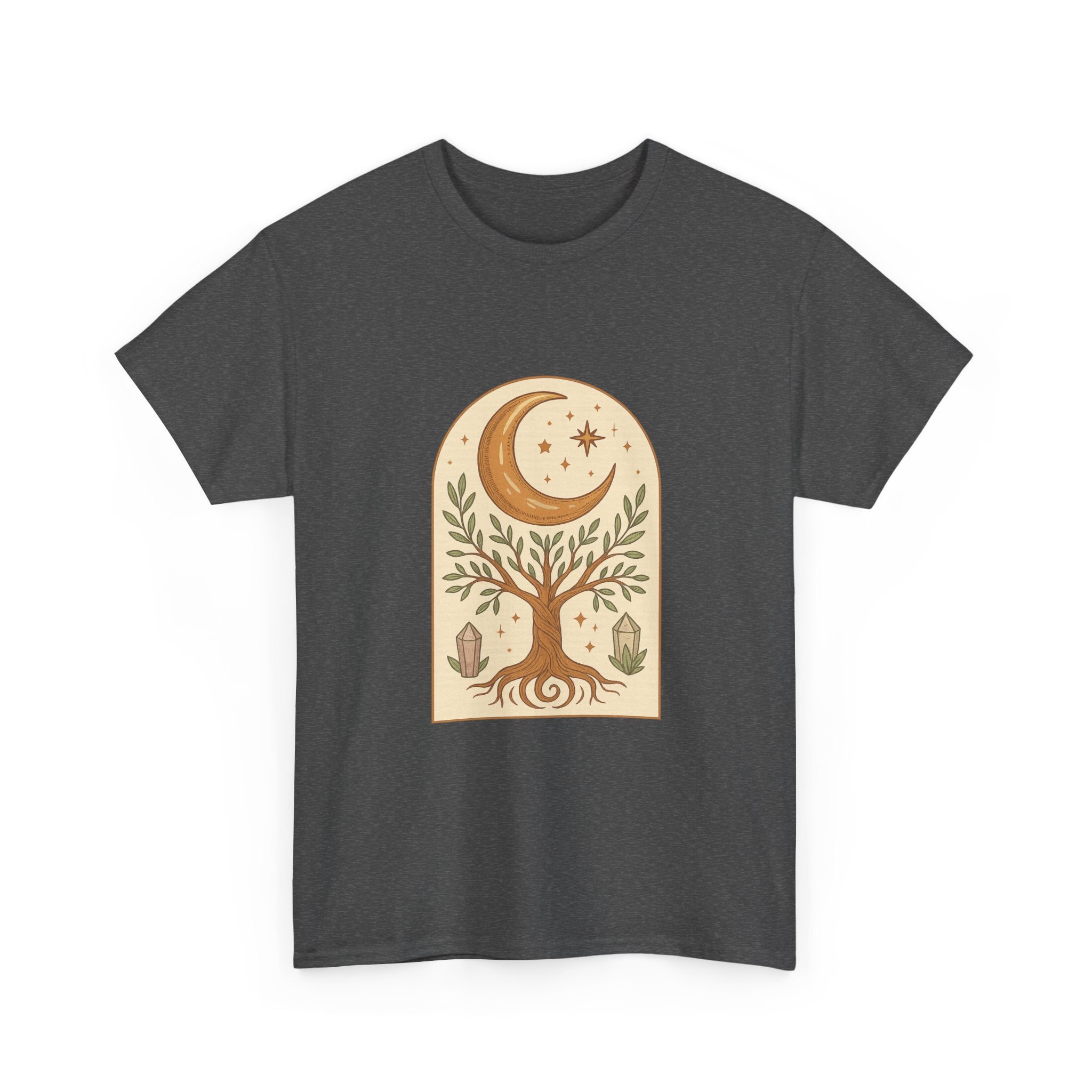 Boho Celestial Moon Tee – Mystic Nature Shirt | MysticBohoCo