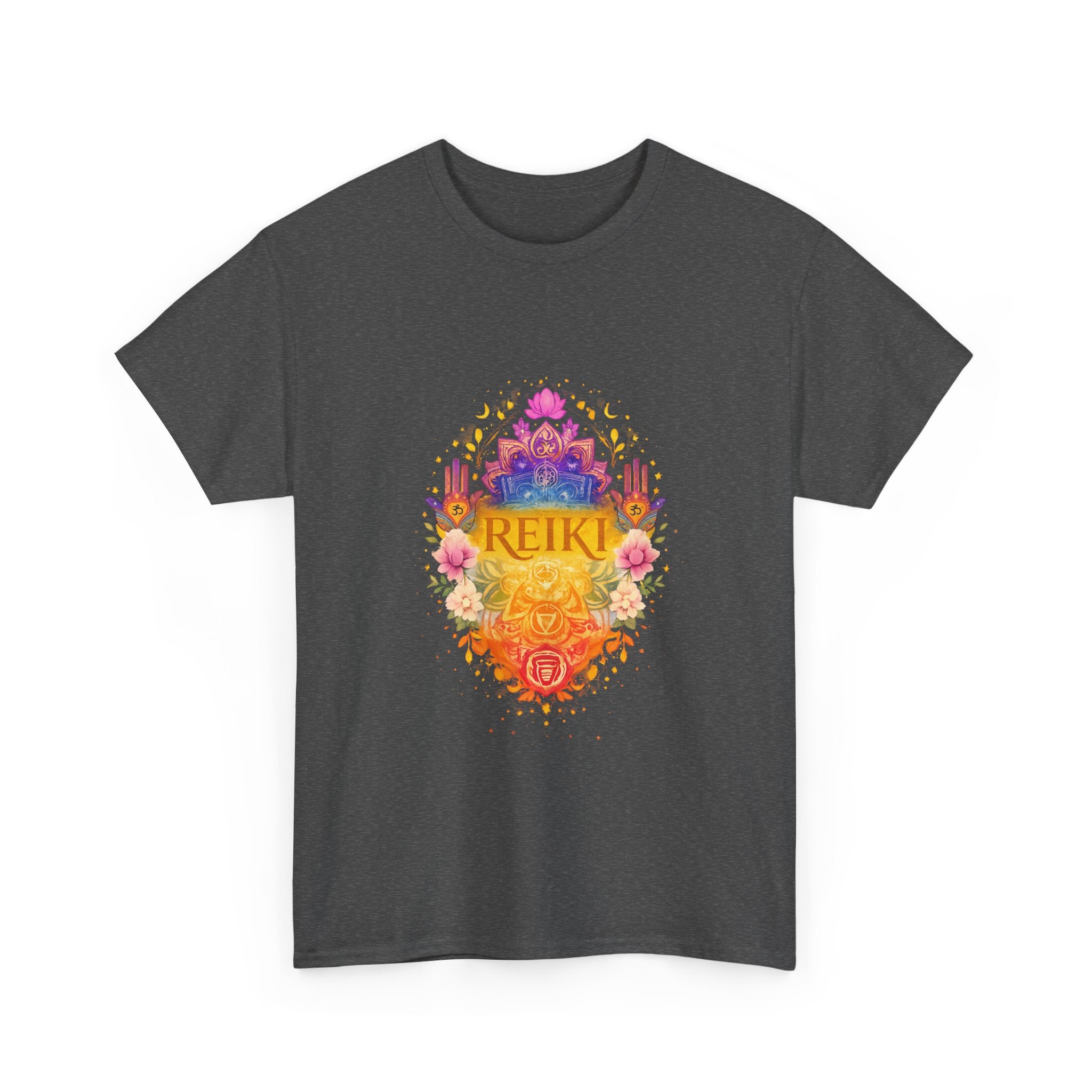 Camiseta Reiki Chakras | Reiki Energy Boho T-Shirt