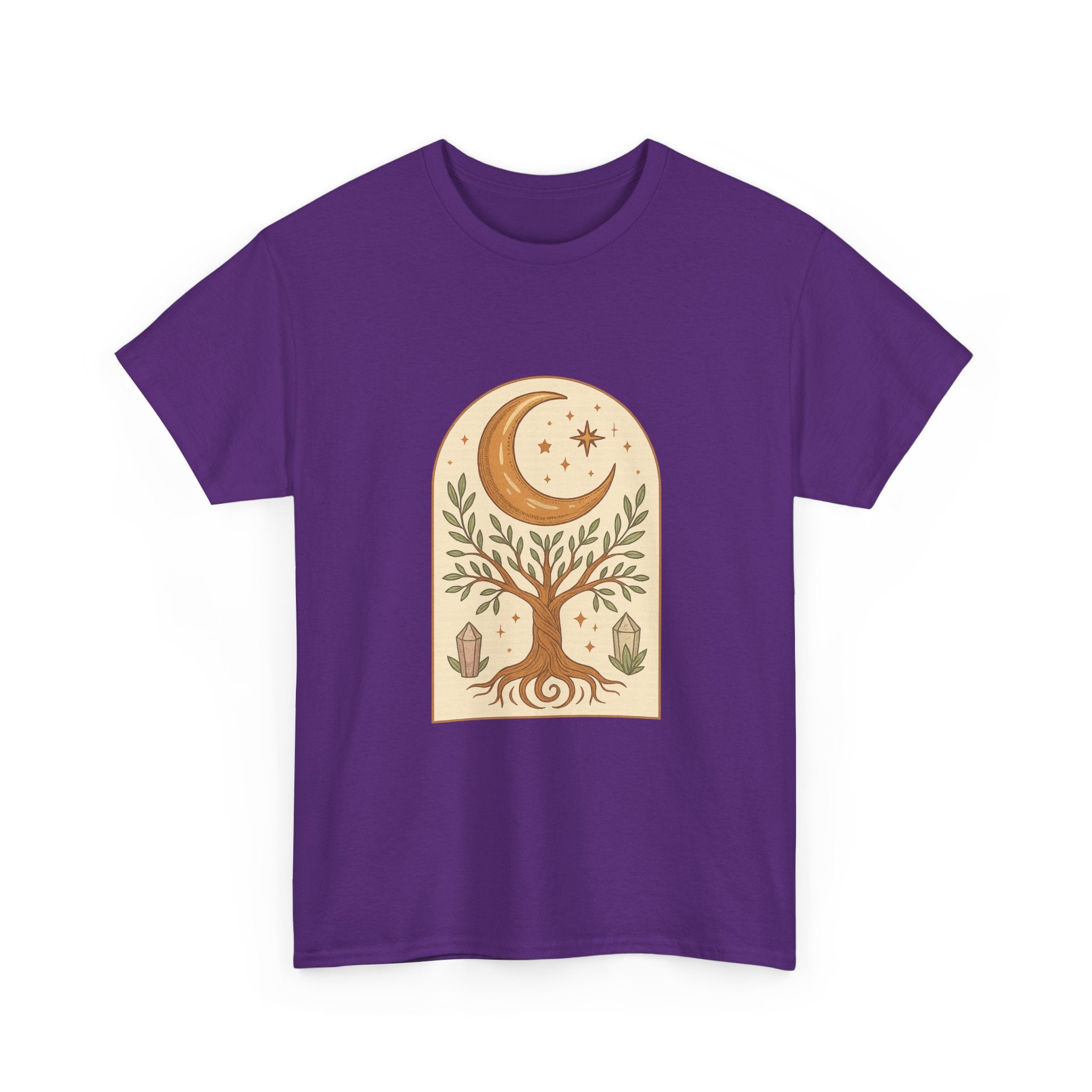 Boho Celestial Moon Tee – Mystic Nature Shirt | MysticBohoCo