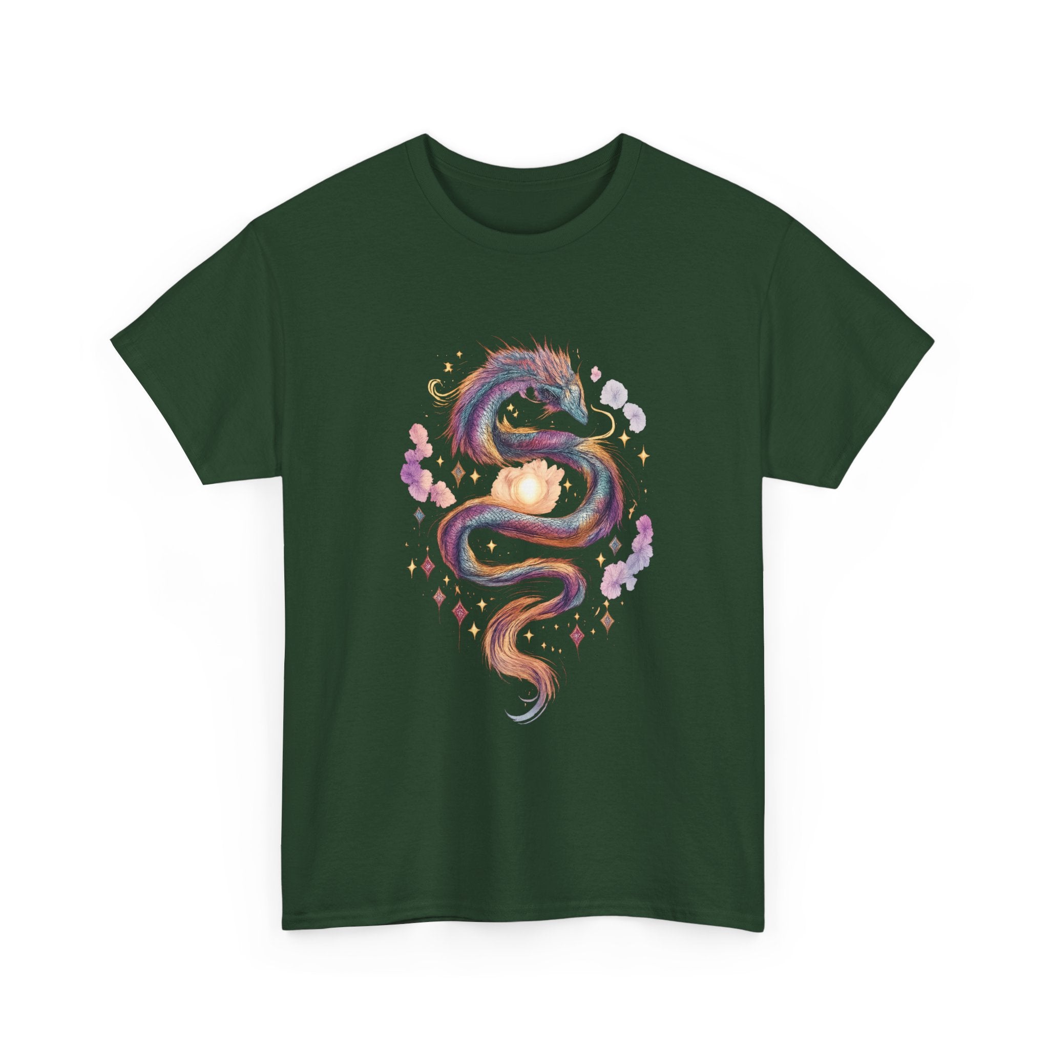 Camiseta Dragón Místico | Mystic Dragon Boho T-Shirt