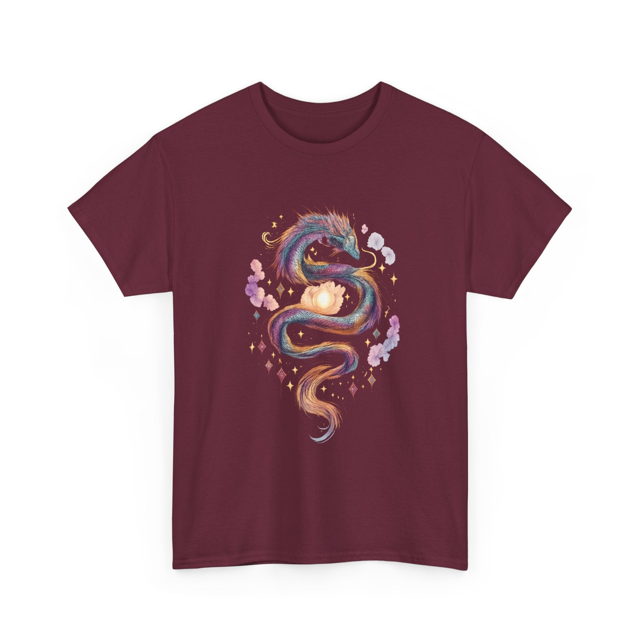 Camiseta Dragón Místico | Mystic Dragon Boho T-Shirt