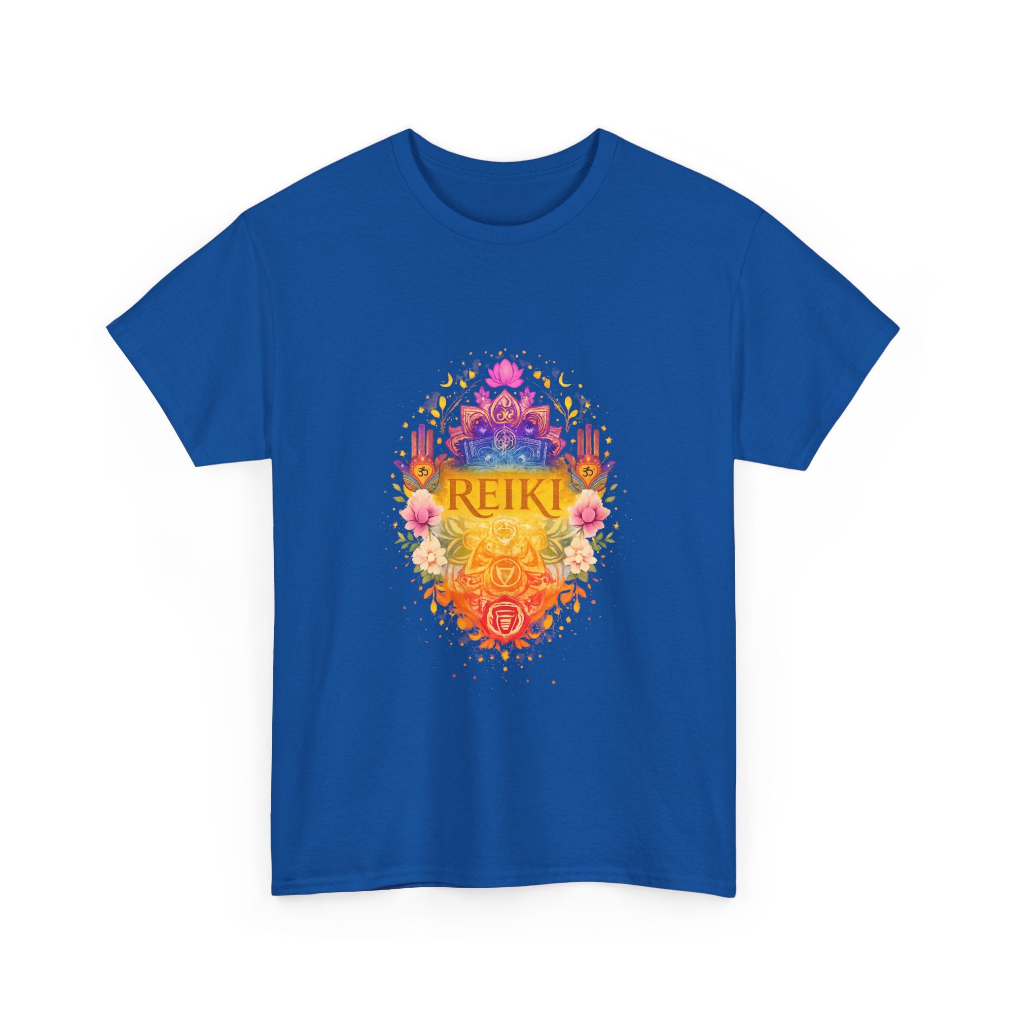 Camiseta Reiki Chakras | Reiki Energy Boho T-Shirt