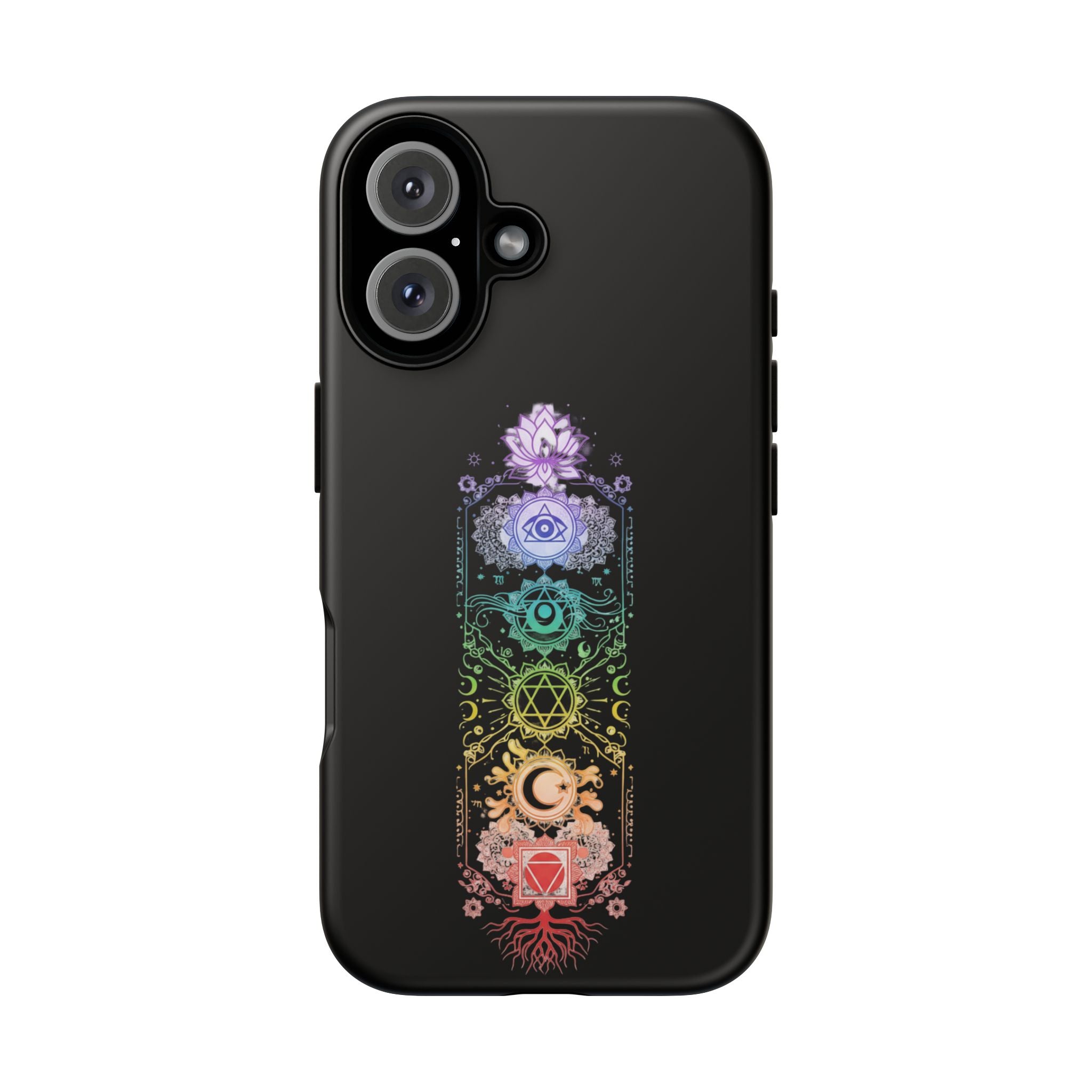Mystic Chakra Phone Case Spiritual Snake Design iPhone Samsung Galaxy Protective Cover
