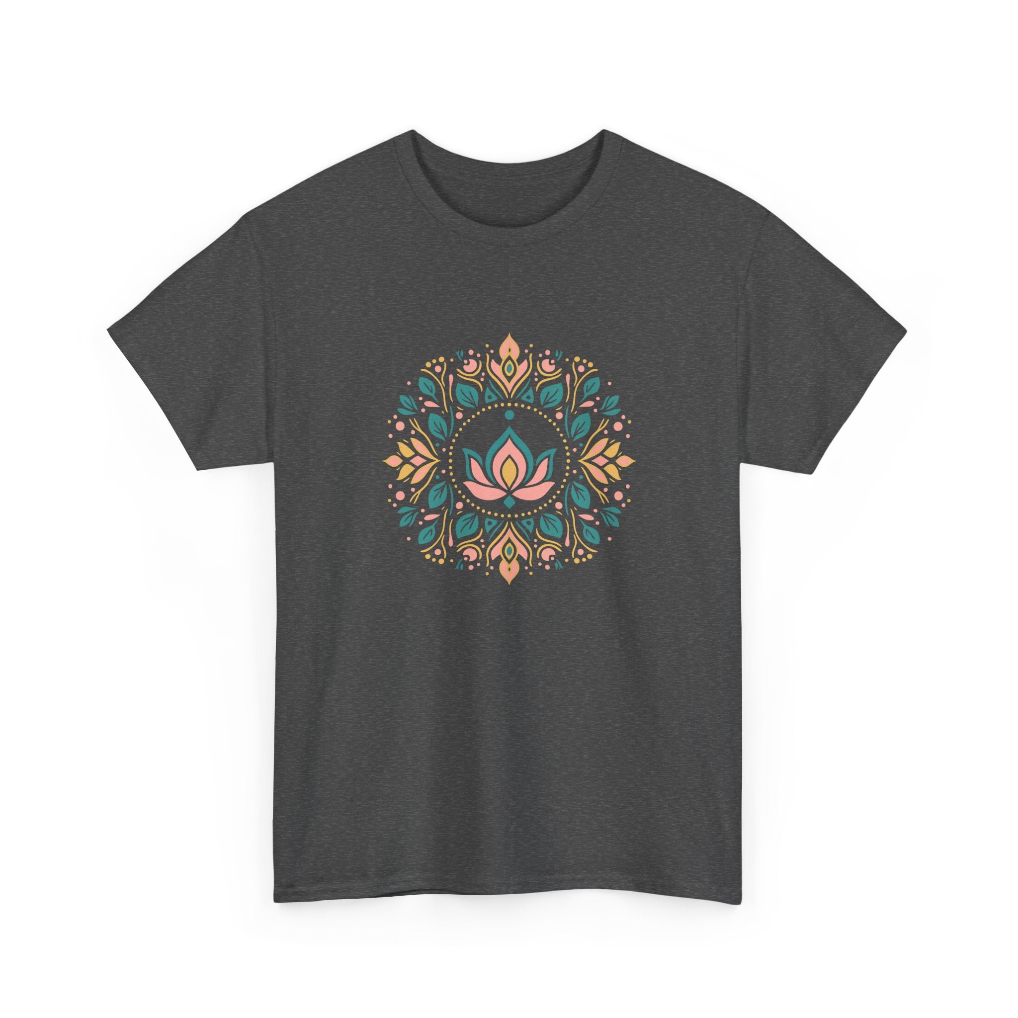 Camiseta Mandala Loto Boho | Mystic Lotus Mandala Tee