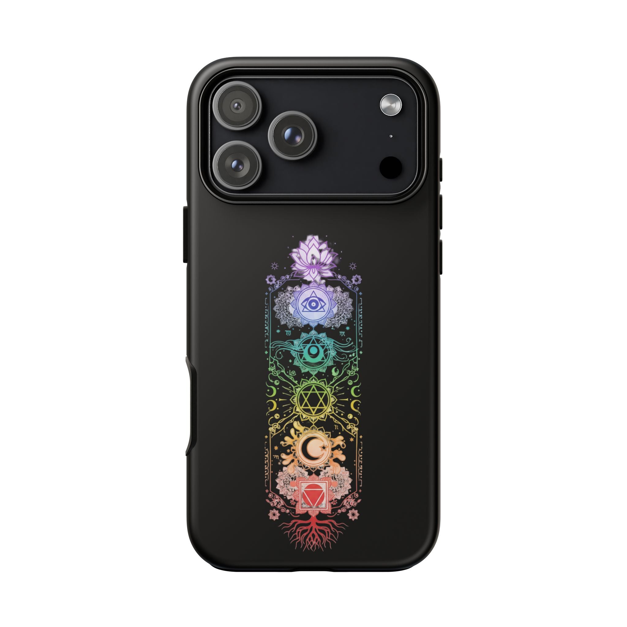 Mystic Chakra Phone Case Spiritual Snake Design iPhone Samsung Galaxy Protective Cover