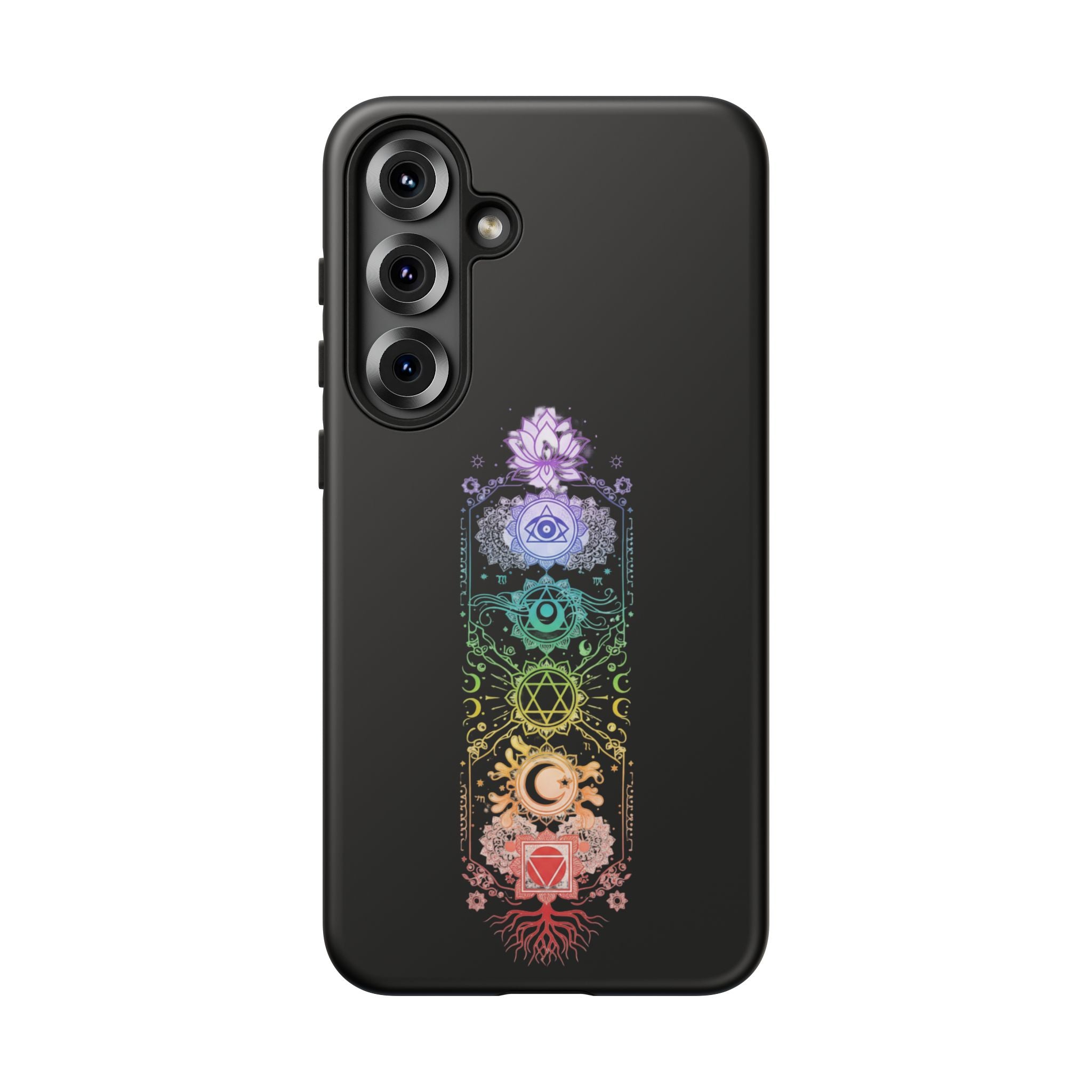 Mystic Chakra Phone Case Spiritual Snake Design iPhone Samsung Galaxy Protective Cover