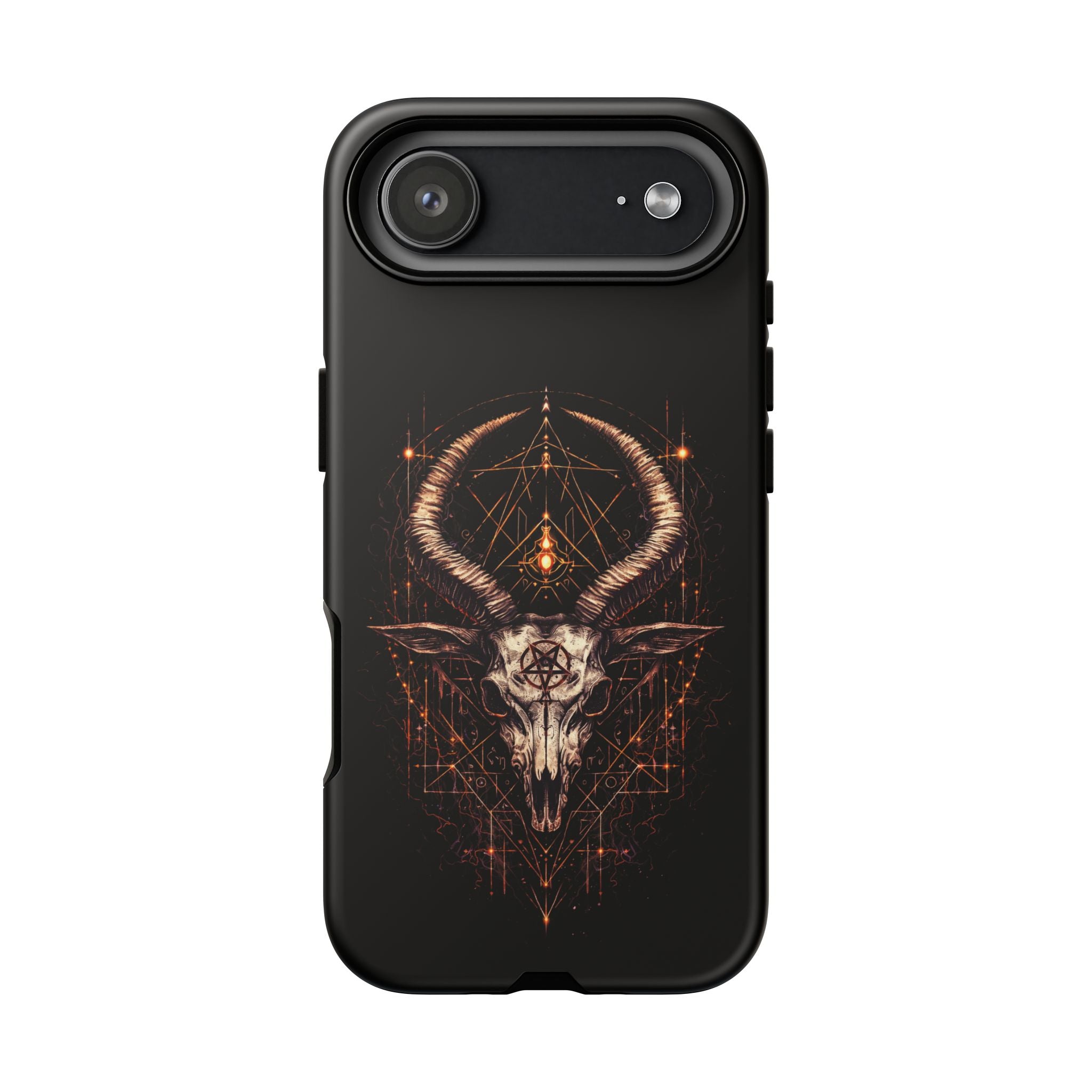 Funda Samsung o Iphone devil con diseño de demonio y estética oscura. Protección resistente y estilo único para destacar tu móvil Samsung o Iphone.