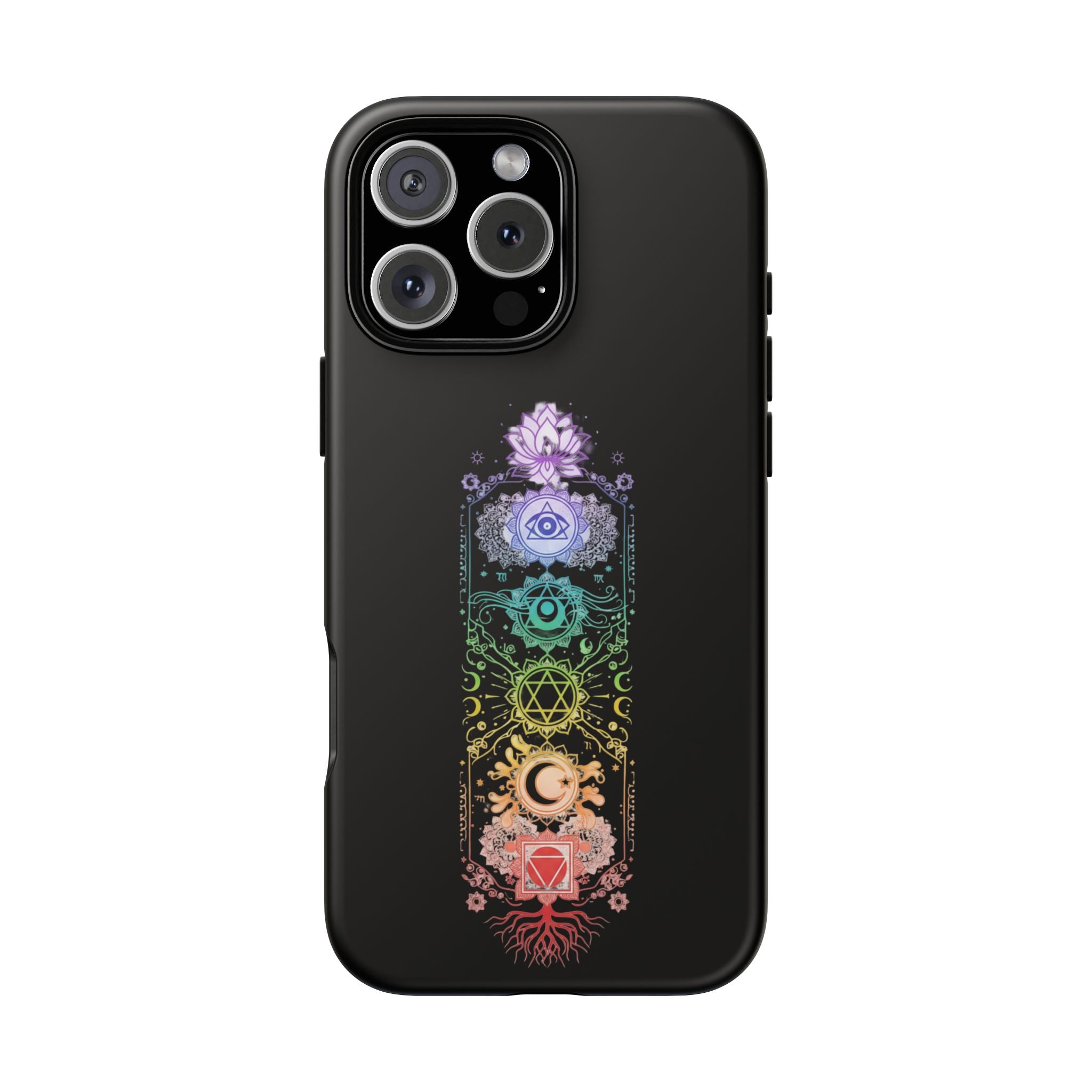 Mystic Chakra Phone Case Spiritual Snake Design iPhone Samsung Galaxy Protective Cover