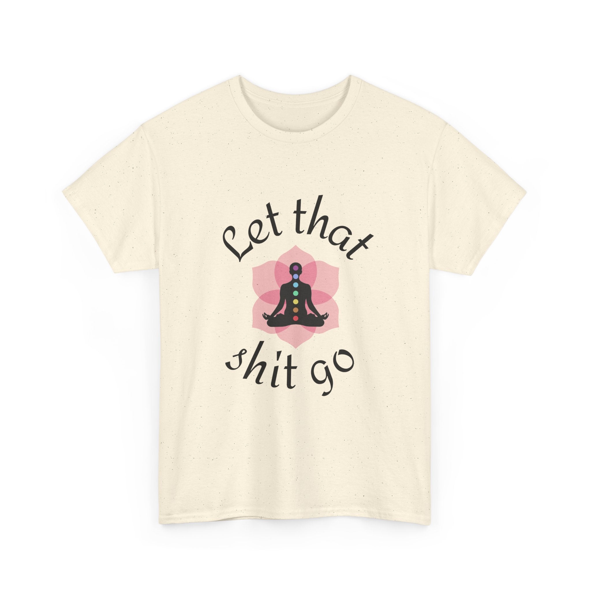 Camiseta Let That Shit Go | Yoga Mindfulness Tee