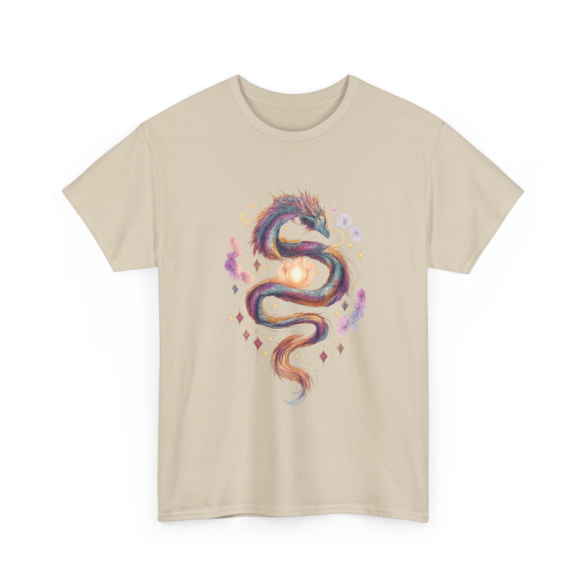 Camiseta Dragón Místico | Mystic Dragon Boho T-Shirt