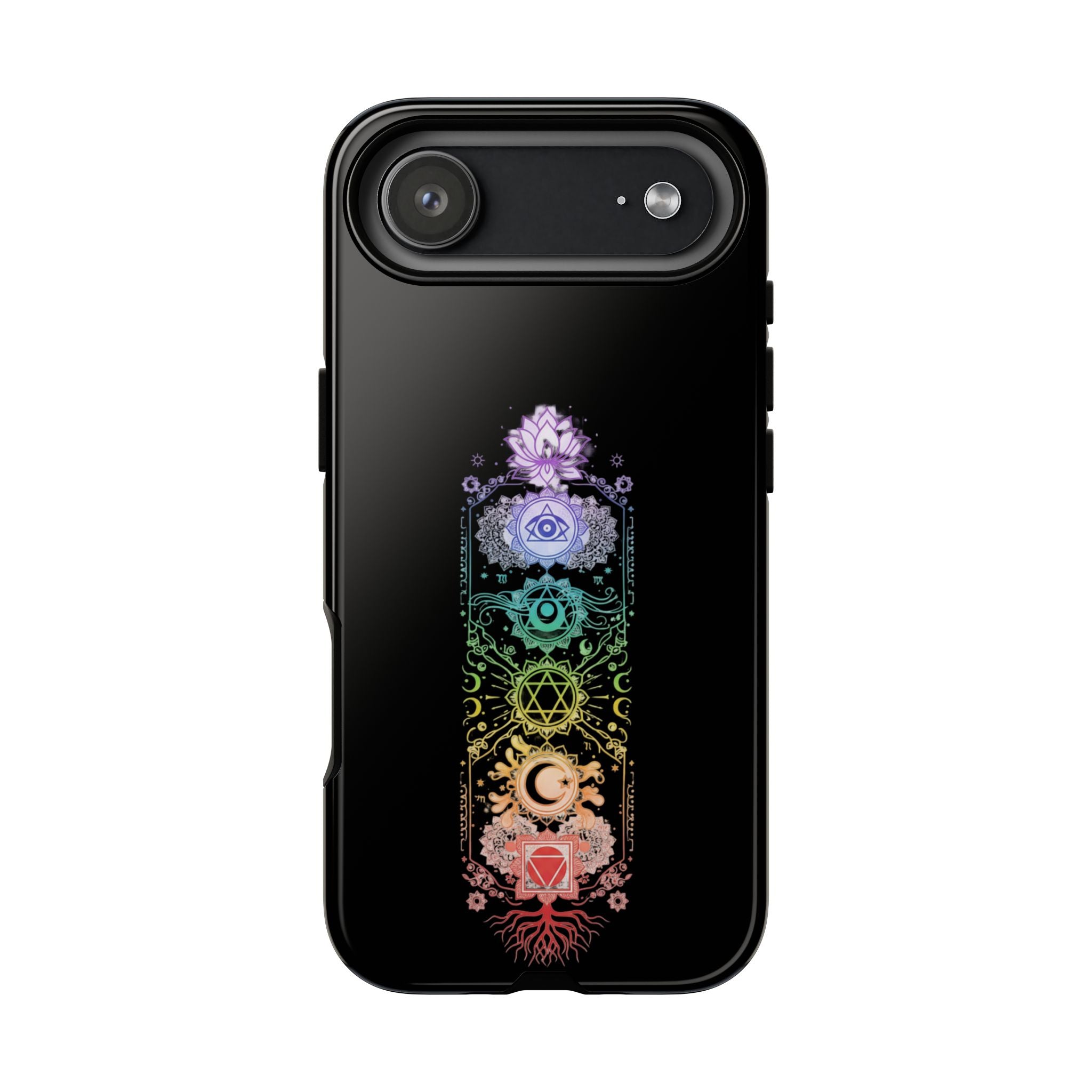 Mystic Chakra Phone Case Spiritual Snake Design iPhone Samsung Galaxy Protective Cover