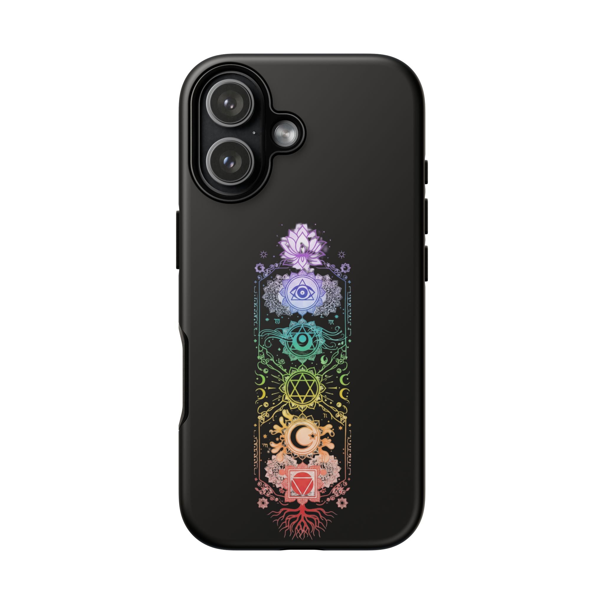 Mystic Chakra Phone Case Spiritual Snake Design iPhone Samsung Galaxy Protective Cover