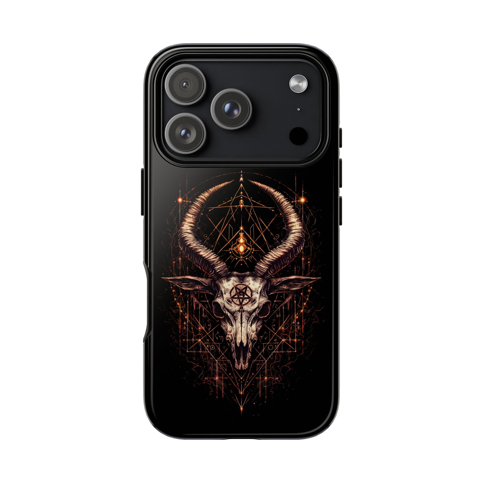 Funda Samsung o Iphone devil con diseño de demonio y estética oscura. Protección resistente y estilo único para destacar tu móvil Samsung o Iphone.