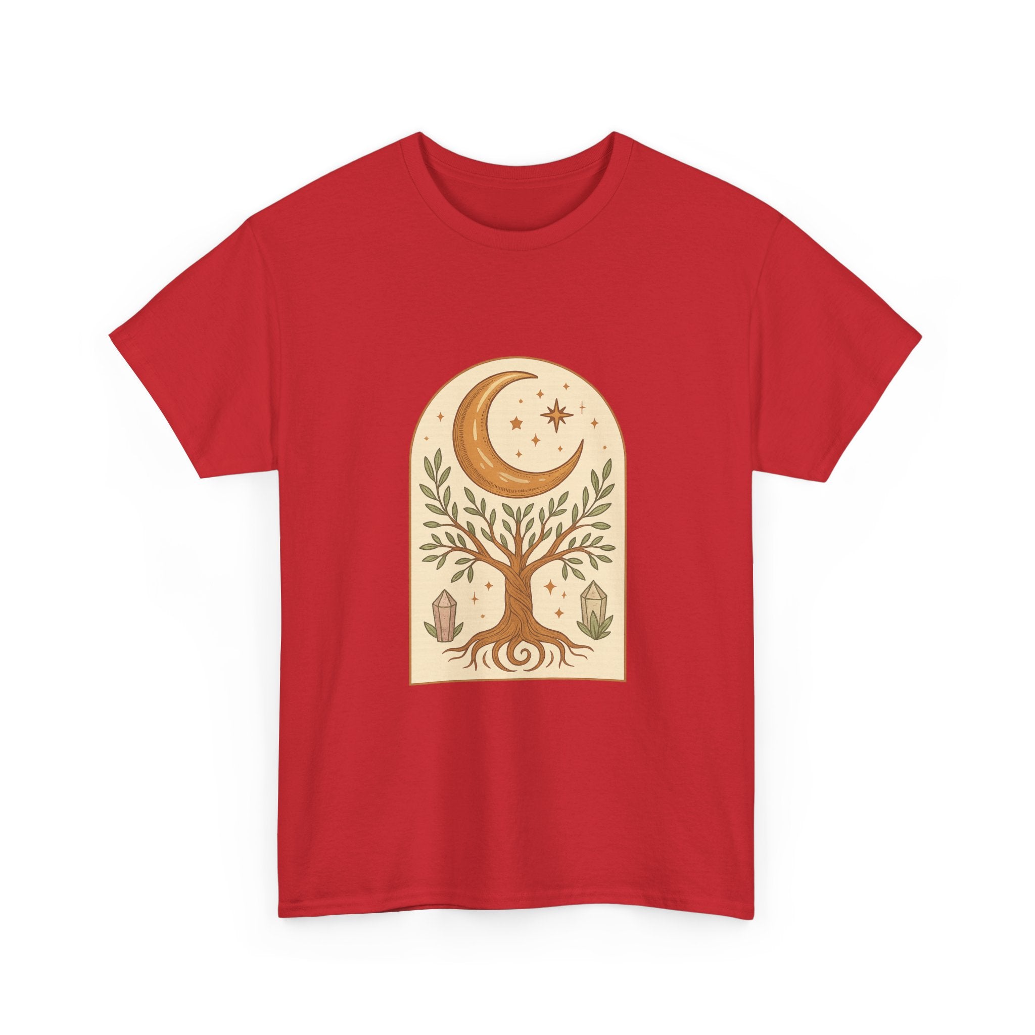 Boho Celestial Moon Tee – Mystic Nature Shirt | MysticBohoCo