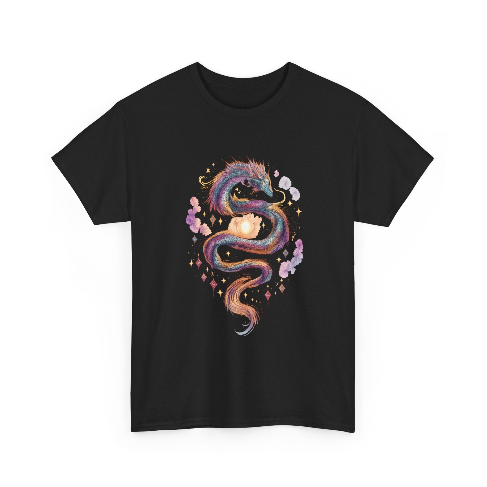 Camiseta Dragón Místico | Mystic Dragon Boho T-Shirt
