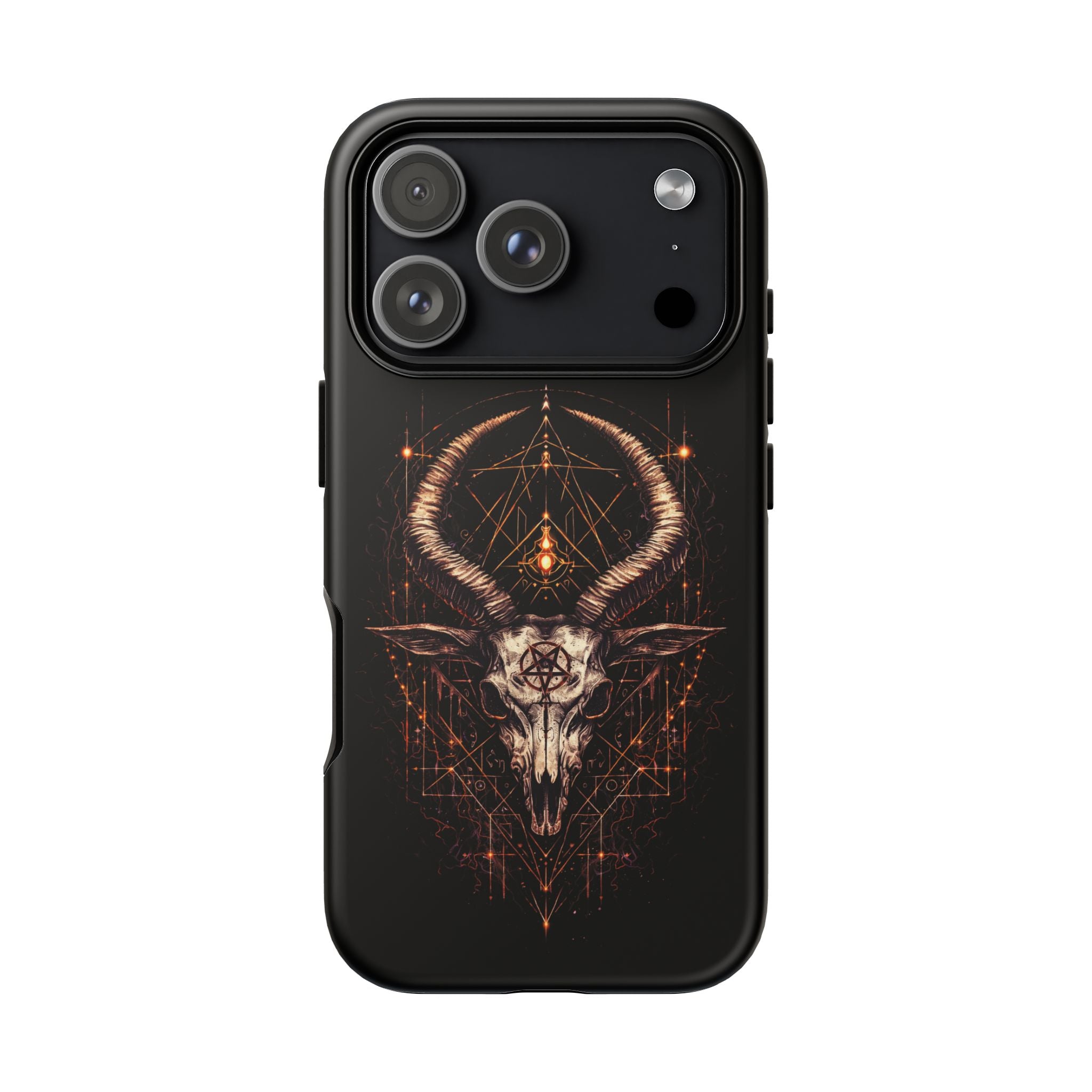 Funda Samsung o Iphone devil con diseño de demonio y estética oscura. Protección resistente y estilo único para destacar tu móvil Samsung o Iphone.