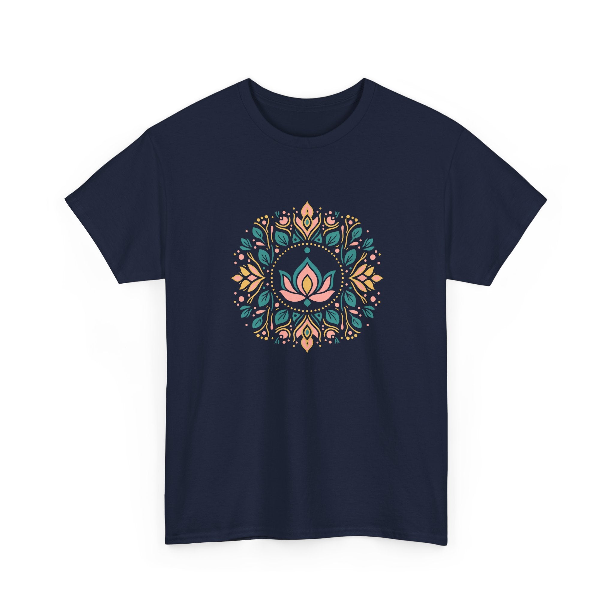 Camiseta Mandala Loto Boho | Mystic Lotus Mandala Tee
